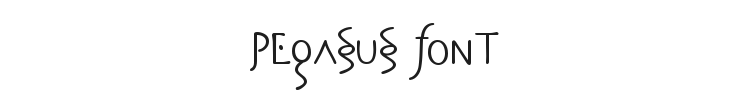 Pegasus Font