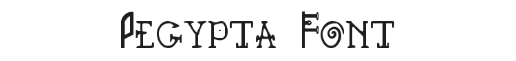 Pegypta Font