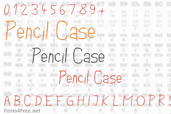 Pencil Case Font