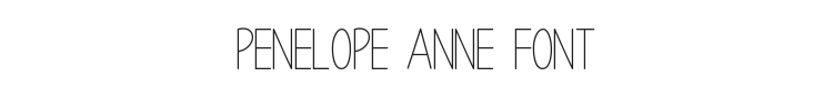 Penelope Anne Font