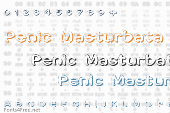 Penic Masturbata Font