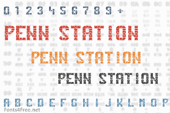 Penn Station Font