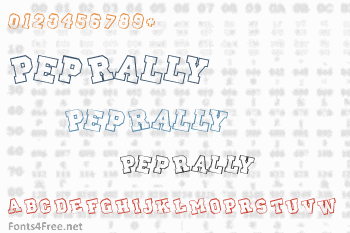 Pep Rally Font