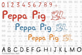 Peppa Pig Font