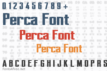 Perca Font