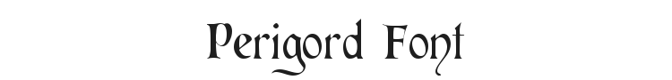 Perigord Font Preview