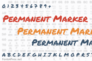 Permanent Marker Font