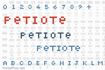 Petiote Font