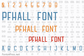 PFHall Font