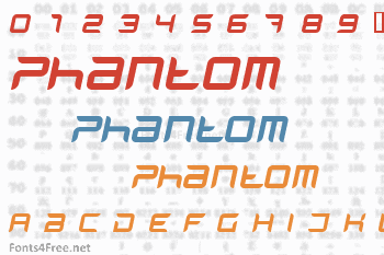 Phantom Font