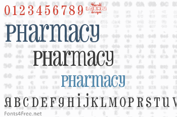 Pharmacy Font