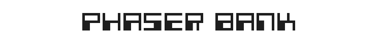 Phaser Bank Font Preview