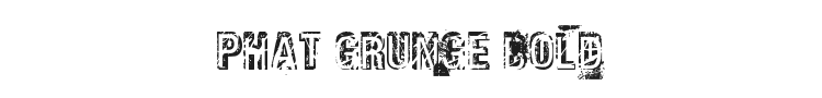 Phat Grunge Bold Font Preview