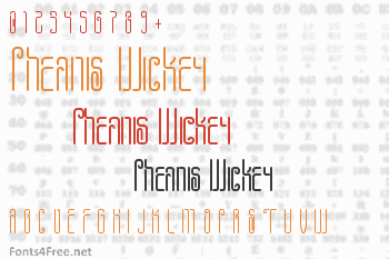 Pheanis Wickey Font