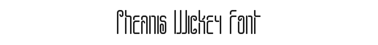 Pheanis Wickey Font