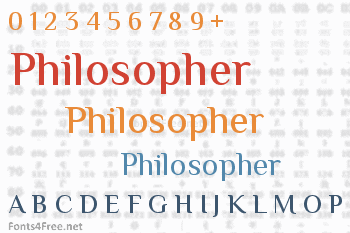 Philosopher Font