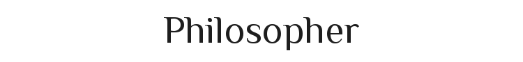 Philosopher Font