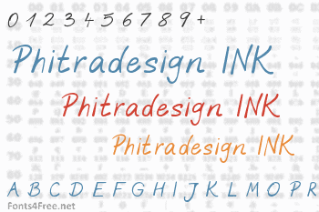 Phitradesign INK Font