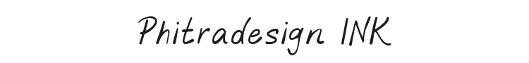 Phitradesign INK Font