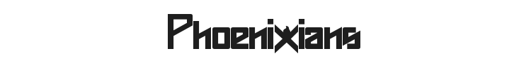 Phoenixians Font Preview