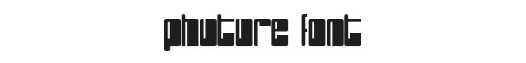 PHuture Font