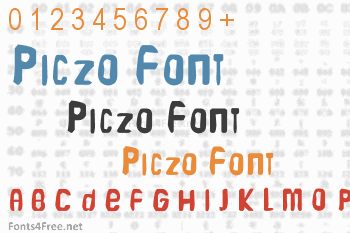 Piczo Font
