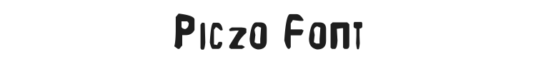 Piczo Font Preview