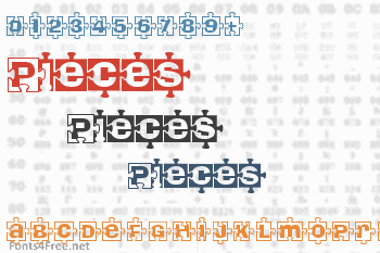 Pieces Font