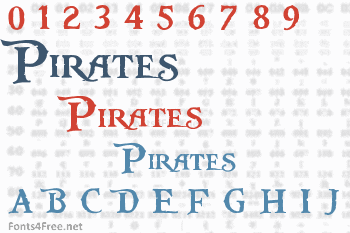 Pieces of Eight Font