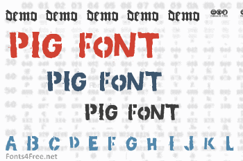 Pig Font