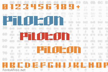 Piloton Font