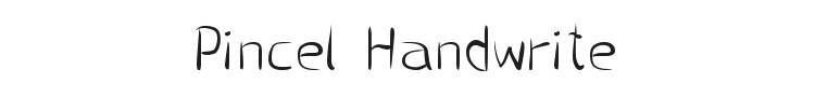 Pincel Handwrite Font Preview
