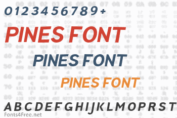 Pines Font