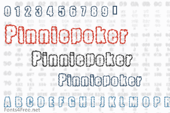 Pinniepoker Font