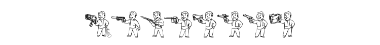 Pip Boy Weapons Dingbats