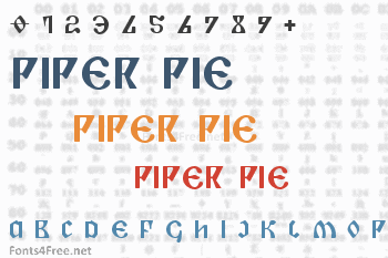 Piper Pie Font