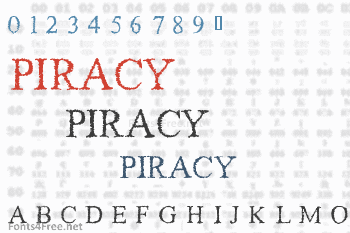 Piracy Font