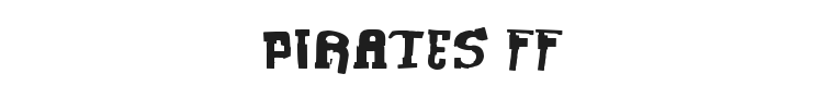 Pirates FF Font Preview