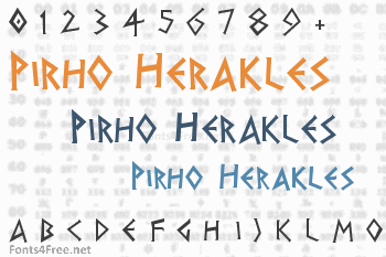 Pirho Herakles Font