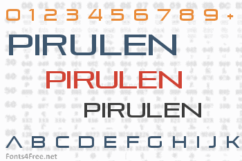 Pirulen Font