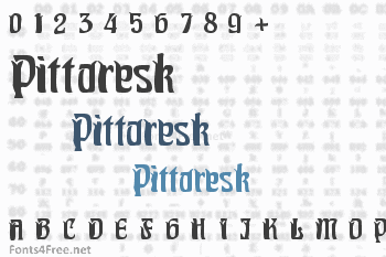 Pittoresk Font