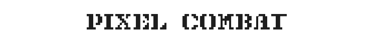 Pixel Combat Font