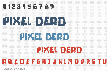 Pixel Dead Font