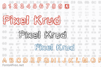 Pixel Krud Font