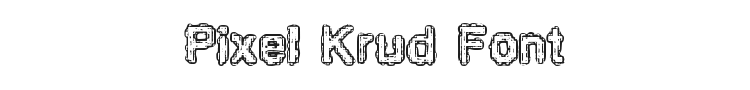 Pixel Krud Font