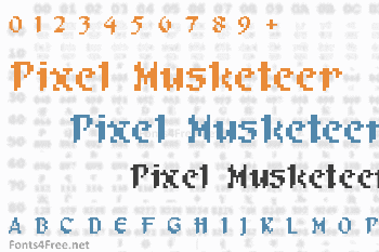 Pixel Musketeer Font