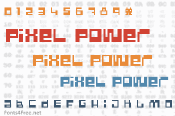 Pixel Power Font