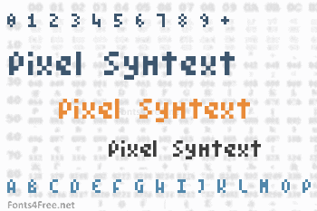 Pixel Symtext Font