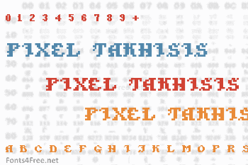 Pixel Takhisis Font