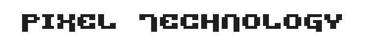 Pixel Technology Font